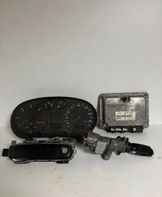Audi A3 S3 8L Engine ECU kit and lock set 038906018BP 28SA3731 0281001848