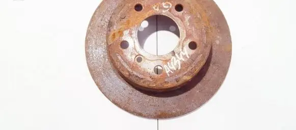 Mercedes-Benz A W168 Rear brake disc neventiliuojamas