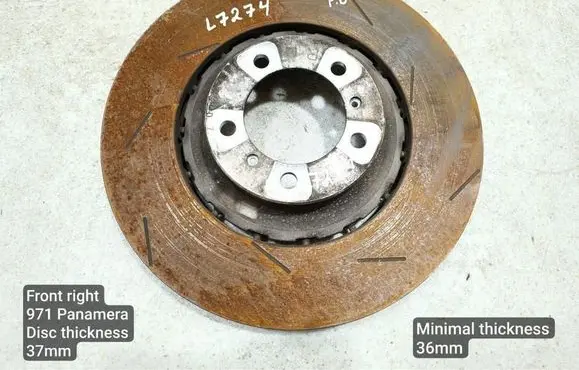 Porsche Panamera (971) Front brake disc 971615302J