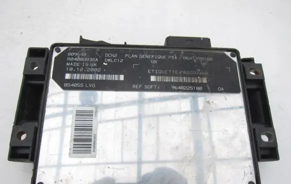 Peugeot Partner Engine control unit/module 9641390180 9648225180