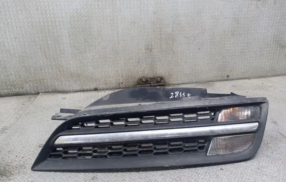 Front bumper upper radiator grill