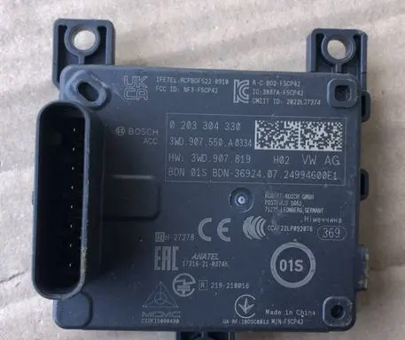 Volkswagen PASSAT B9 Distronic sensor radar 3WD907550A 0203304330 3WD907819