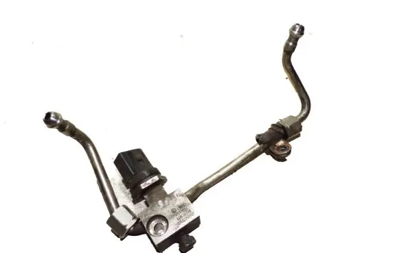 Audi A6 S6 C6 4F Engine coolant pipe/hose 07L127501AF