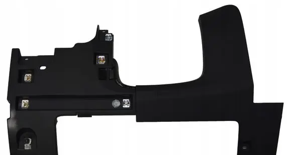 Volkswagen Touareg II Dashboard lower bottom trim panel 7P1858366A 7P1858366N