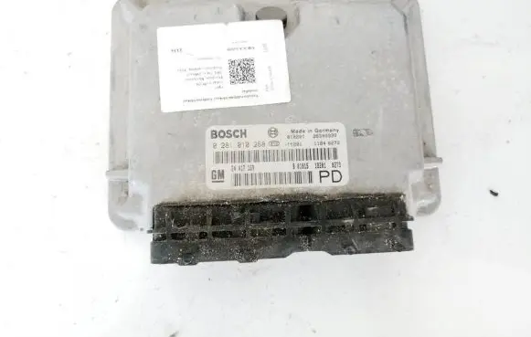 Opel Zafira A Engine control unit/module 0281010268 24417169