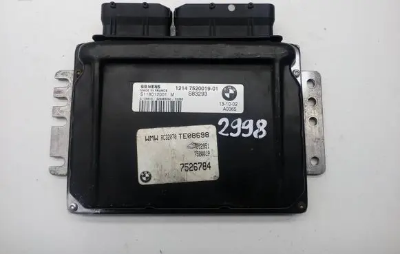 Mini One - Cooper R50 - 53 Engine control unit/module S118012001 7526784