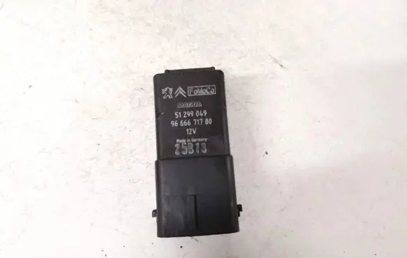 Peugeot 607 Glow plug pre-heat relay 9666671780 51299049