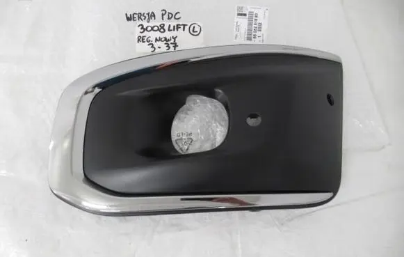 Peugeot 3008 I Front fog light trim/grill 9805251880