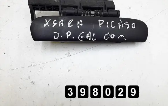 Citroen Xsara Picasso Loading door interior handle 9633343577