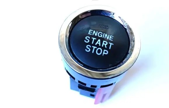 Engine start stop button switch