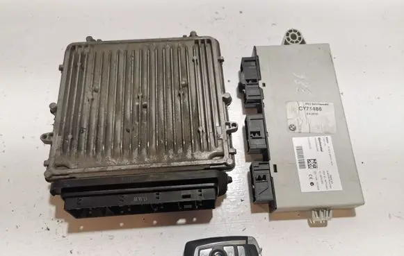 Engine ECU kit and lock set
