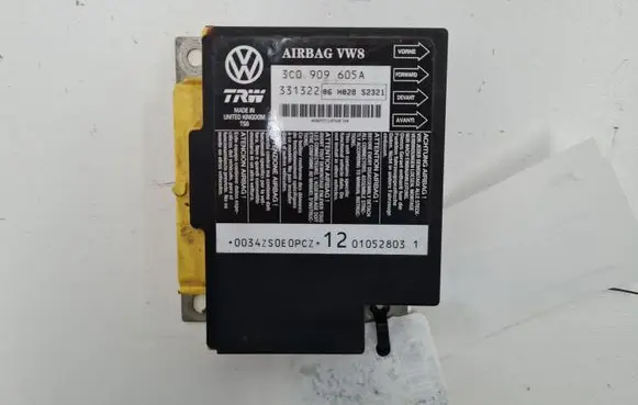 Volkswagen PASSAT B6 Airbag control unit/module 3C0909605A 3C0909605
