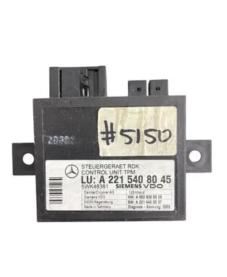 Mercedes-Benz S W221 Tire pressure control unit 5WK48381 A0028206526 A2215408045