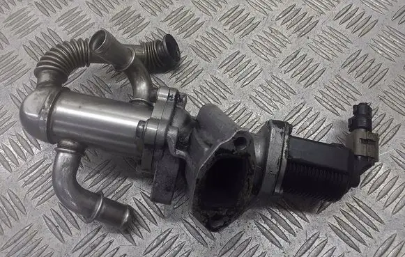 Opel Corsa C EGR valve cooler 55197846