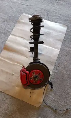 Mercedes-Benz A W176 Front wheel hub spindle knuckle A1173200738
