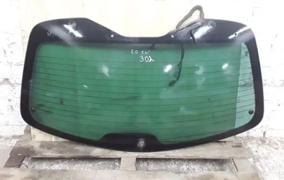 Renault Laguna II Rear windscreen/windshield window 43R00128 DOT24AS3M124
