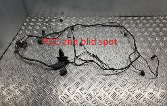 BMW 3 F30 F35 F31 Parking sensor (PDC) wiring loom