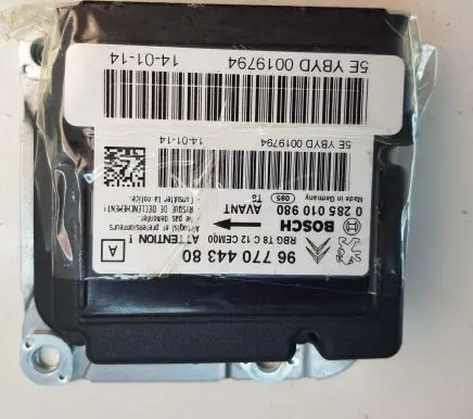 Peugeot 3008 I Airbag control unit/module 9677044380