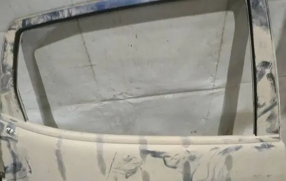 Mercedes-Benz A W168 Rear door glass trim molding 