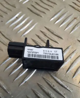 Airbag deployment crash/impact sensor