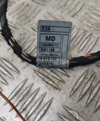 BMW 5 E39 Sound system wiring loom 6915134 74558010 BM1128