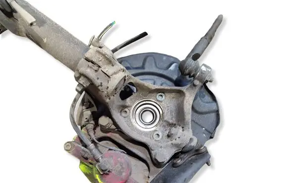Skoda Octavia Mk3 (5E) Front wheel hub spindle knuckle 5Q0413031FP 5Q0407258A