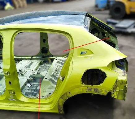 Peugeot 208 I Rear quarter panel