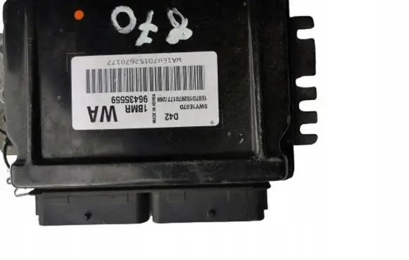 Chevrolet Aveo Engine ECU kit and lock set 5WY1E07D 5WY1E07D 96435559