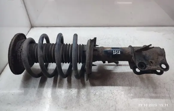 Front shock absorber with coil spring