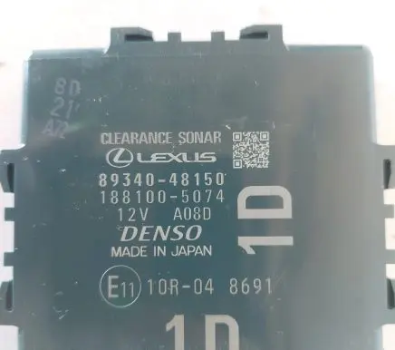 Lexus RX 450H Parking PDC control unit/module 8934048150 1881005074 10R048691