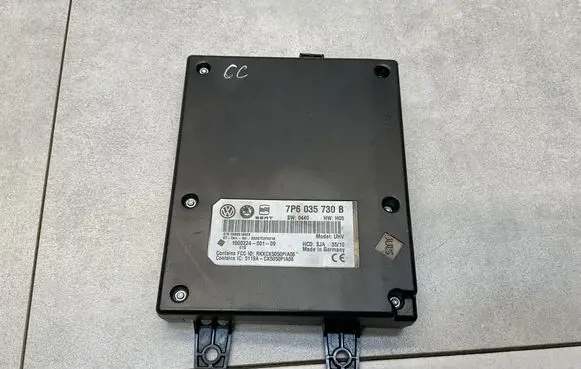 Volkswagen PASSAT CC Bluetooth control unit module 7P6035730B