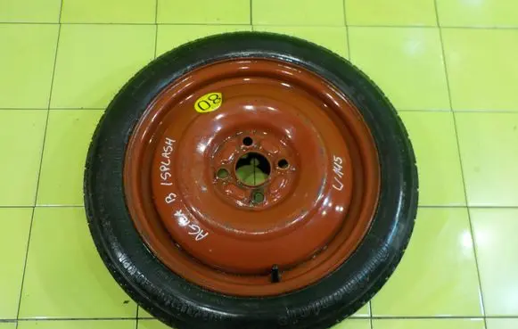 Opel Agila B R15 spare wheel