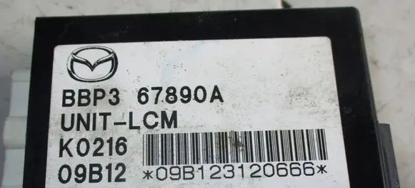 Mazda 3 II Light module LCM BBP367890A