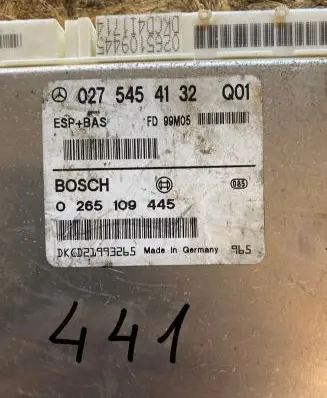 Mercedes-Benz A W168 Engine control unit/module 0275454132 0265109445 DKGD21993265