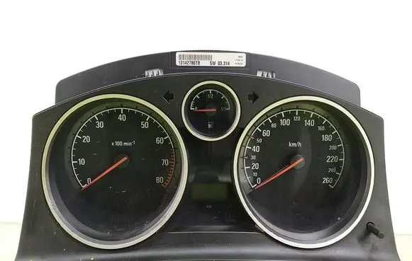 Opel Astra H Speedometer (instrument cluster) 13142786TB