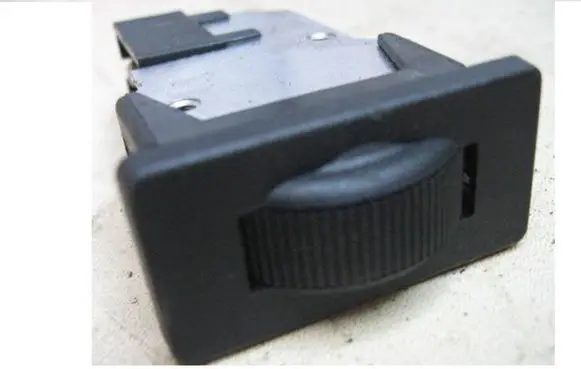 Panel lighting control switch