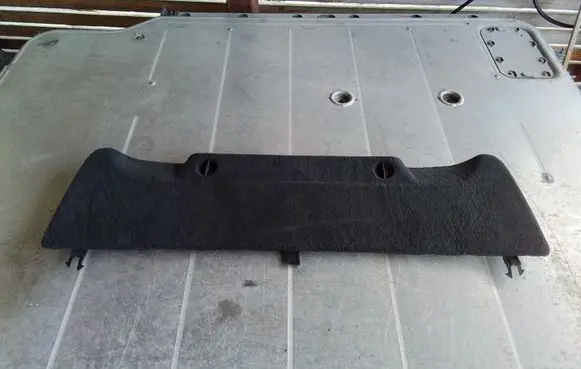 BMW 5 F10 F11 Tailgate/boot cover trim set 7209185 51497209185