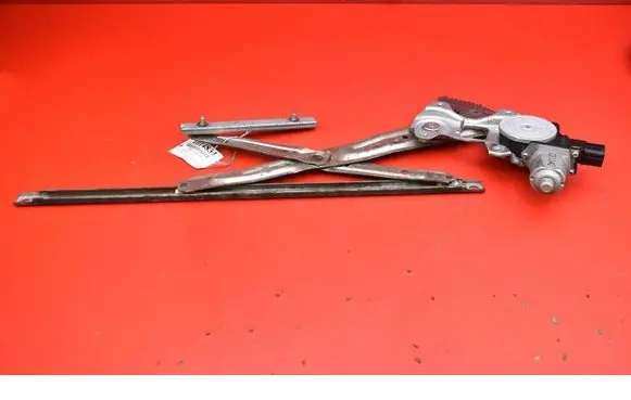 Front door window regulator with motor
