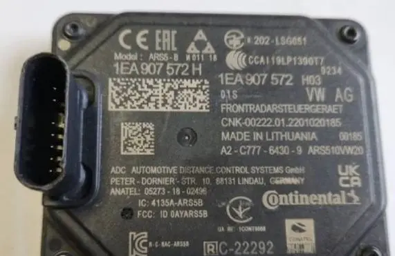 Distronic sensor radar