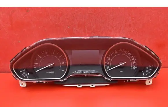 Peugeot 208 I Speedometer (instrument cluster) 9825986180