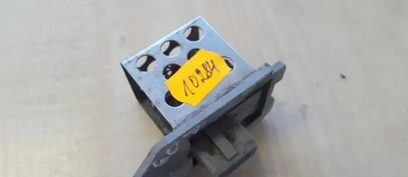 Citroen C5 Coolant fan relay 9641212580