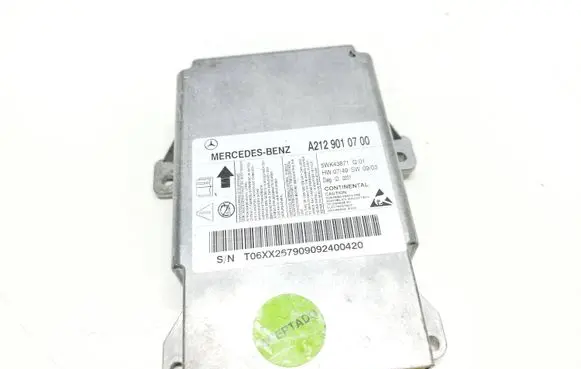Mercedes-Benz E W212 Airbag control unit/module A2129010700 5WK43871