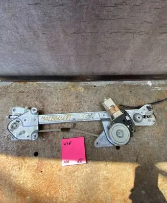 Mazda 626 Rear door window regulator with motor 9650161010 3650161919 2V13P