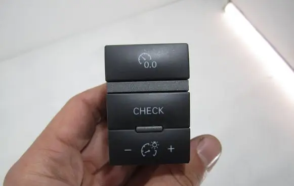 Panel lighting control switch