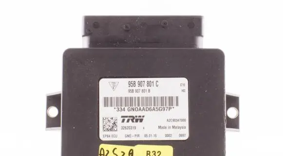 Porsche Macan (95B) Hand brake control module 95B907801C 95B907801B 32620319