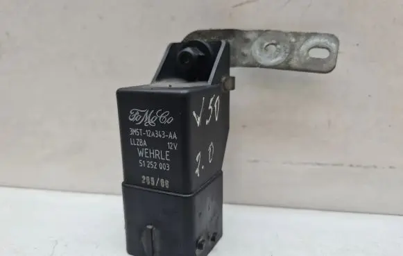 Volvo V50 Glow plug pre-heat relay 3M5T12A343AA