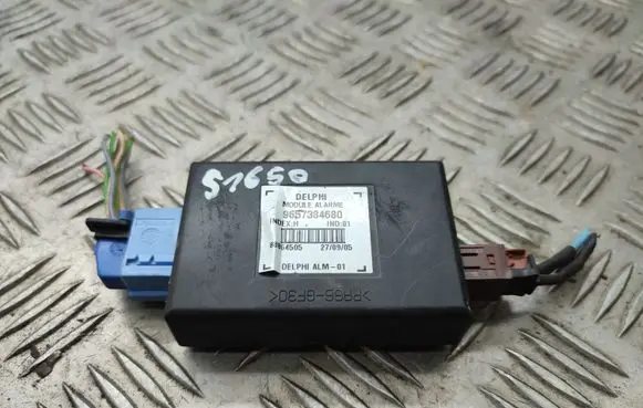 Peugeot 607 Alarm control unit/module 9657384680
