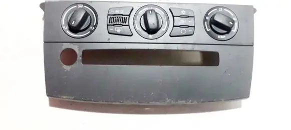 BMW 5 E60 E61 Climate control unit 51457063145 11419110