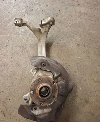 Audi A6 S6 C6 4F Front wheel hub spindle knuckle