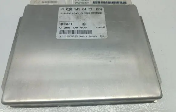 Mercedes-Benz S W220 ESP (stability system) control unit 0285458432 0265109503 DKDZ08004250